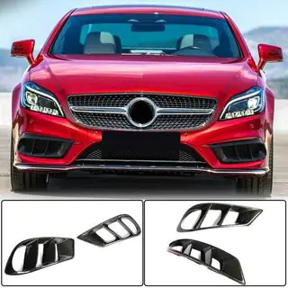Coperture Paraurti Anteriore in Carbonio (per AMG-Line SD 2015-2018) foto 1