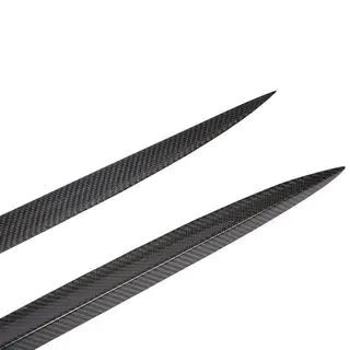 Minigonne Laterali (per AMG-Line / CLS63 AMG SD 2015-2018, Carbonio) foto 3