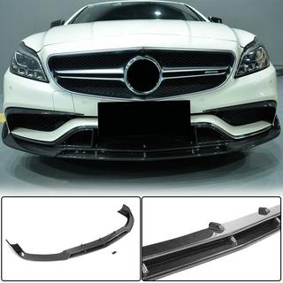 Labbro anteriore paraurti Lip V1 (per CLS63 AMG SD 2015-2018, Carbonio) foto 2