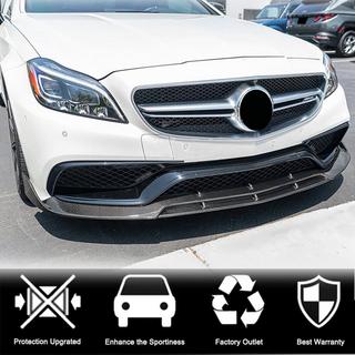 Labbro anteriore paraurti Lip V1 (per CLS63 AMG SD 2015-2018, Carbonio) foto 4