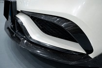Mercedes CLS C218 2011-2018 Labbro anteriore Lip V2 per paraurti (per CLS63 AMG SD 2015-2018, Carbonio) foto 6