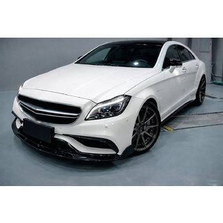 Labbro anteriore Lip V2 per paraurti (per CLS63 AMG SD 2015-2018, Carbonio) foto 3