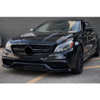 Coperture paraurti anteriore in carbonio per CLS63 AMG SD 2015-2018 Mercedes CLS C218 2011-2018 foto 3