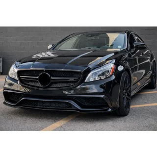 Coperture paraurti anteriore in carbonio per CLS63 AMG SD 2015-2018 foto 3