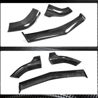 Labbro anteriore paraurti V1 (per CLS63 AMG SD 2011-2014, Carbonio) foto 4