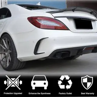 Coperture paraurti posteriore (per Base / CLS63 AMG SD 2015-2018, Carbonio) foto 3