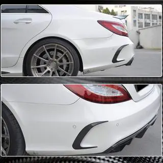 Coperture paraurti posteriore (per Base / CLS63 AMG SD 2015-2018, Carbonio) foto 4