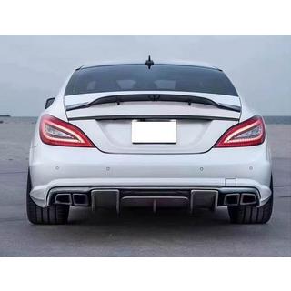Diffusore posteriore paraurti per AMG-Line/CLS63 AMG 2011-2014, Carbonio foto 2