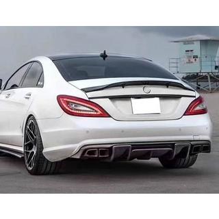 Diffusore posteriore paraurti per AMG-Line/CLS63 AMG 2011-2014, Carbonio foto 3