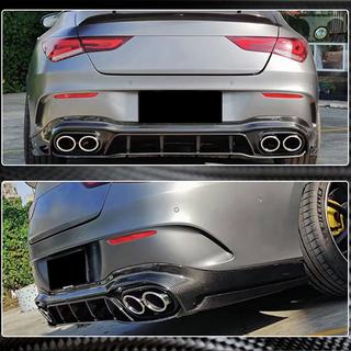 Diffusore Posteriore paraurti per AMG-Line SD 2019-2022, Carbonio foto 4