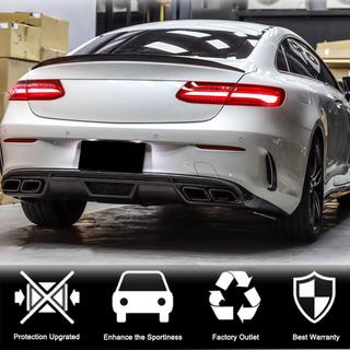 Diffusore Posteriore Paraurti V1 per AMG-Line 2017-2019 Carbonio foto 3