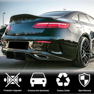Diffusore Posteriore Paraurti V2 per AMG-Line 2017-2019 Carbonio foto 3