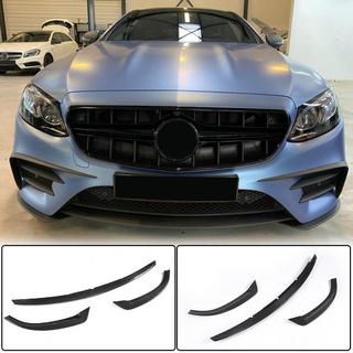 Labbro anteriore paraurti per AMG-Line 2017-2019 Carbonio foto 1