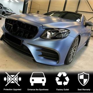 Labbro anteriore paraurti per AMG-Line 2017-2019 Carbonio foto 3