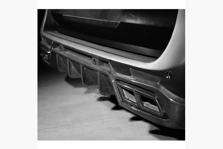 Mercedes Vito/V-class W447 2014- Paraurti Posteriore (2014-2019, Carbonio) Foto 3