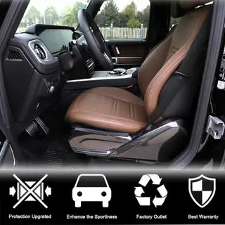 Coperture sedili in Dry Carbon Mercedes G class W463 2018-2024 foto 3