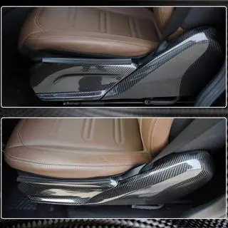 Coperture sedili in Dry Carbon Mercedes G class W463 2018-2024 foto 4