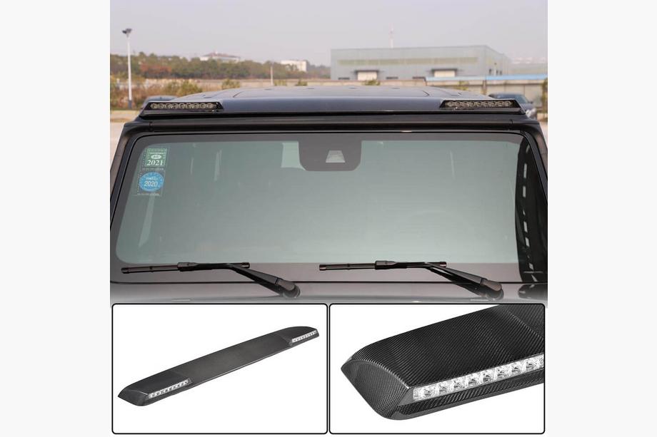 Mercedes G class W463 1990-2018 Spoiler AMG-Design (per 2004-2018, Carbonio) Foto 2