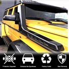 Mercedes G class W463 1990-2018 Snorkel (per 2004-2018, 2 pz, Carbonio) foto 3
