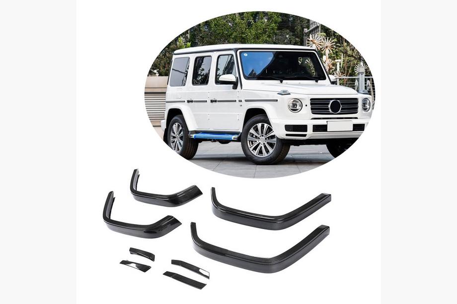 Mercedes G class W463 2018-2024 Allargatori passaruota (per body kit Carbon Set, Carbonio) Foto 1