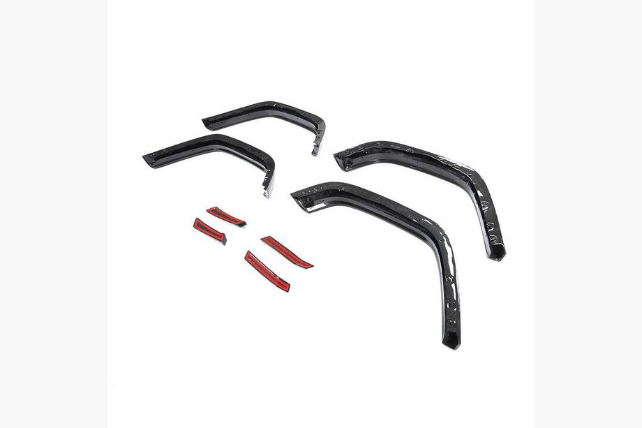 Mercedes G class W463 2018-2024 Allargatori passaruota (per body kit Carbon Set, Carbonio) Foto 5