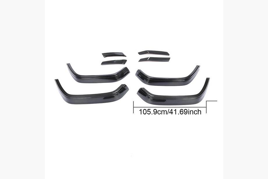 Mercedes G class W463 2018-2024 Allargatori passaruota (per body kit Carbon Set, Carbonio) Foto 6