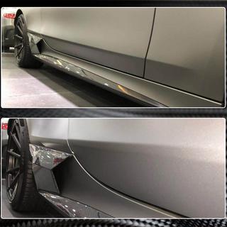 Minigonne laterali (per AMG-Line 2015-2018, Carbonio) foto 4