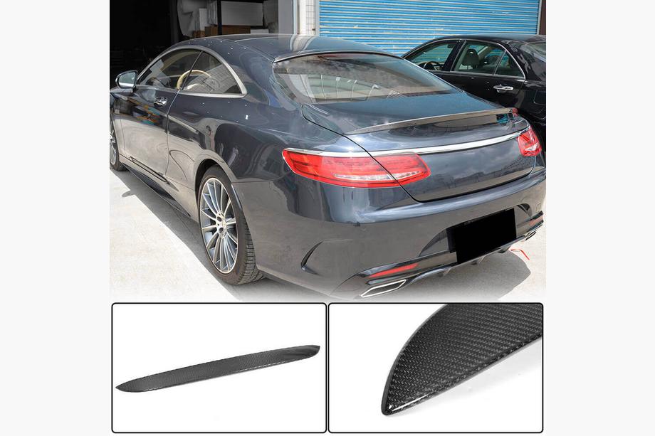 Mercedes S-class C217 Coupe 2014-2020 Spoiler V2 (Coupé, Carbonio) Image