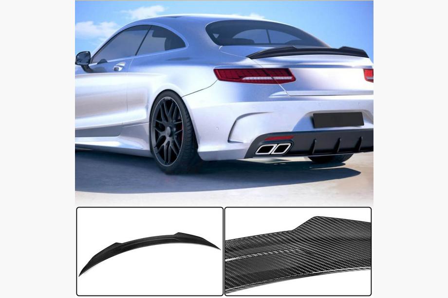 Mercedes S-class C217 Coupe 2014-2020 Spoiler V3 (Coupé, Carbonio secco) Foto 1