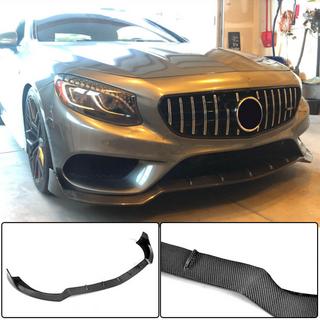 Labbro anteriore paraurti Lip V3 (per AMG-Line 2015-2018, Carbonio) foto 2