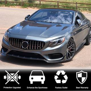 Labbro anteriore paraurti Lip V3 (per AMG-Line 2015-2018, Carbonio) foto 3
