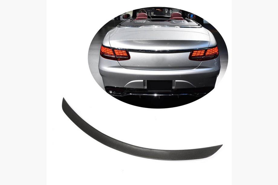 Mercedes S-class C217 Coupe 2014-2020 Spoiler (Cabrio, Carbonio) Image
