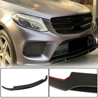 Estensioni labbro paraurti anteriore (per GLE43 AMG, Carbonio) foto 1