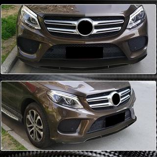 Estensioni labbro paraurti anteriore (per GLE43 AMG, Carbonio) foto 2