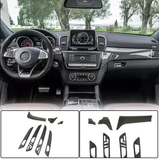 Inserti interni in carbonio (Carbonio) Mercedes GLE coupe C292 2015-2019 foto 2