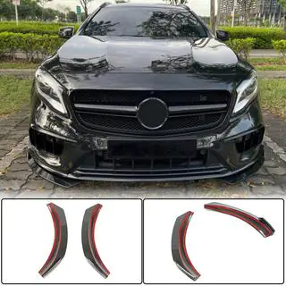 Flap paraurti anteriore in carbonio (per GLA45 AMG 2017-2020) foto 1