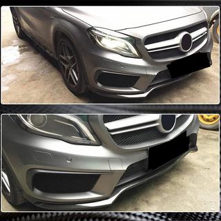 Labbro anteriore paraurti (per GLA45 AMG 2013-2016, Carbonio) foto 3