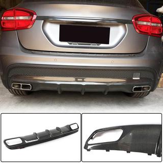 Diffusore posteriore paraurti per GLA45 AMG, Carbonio foto 1