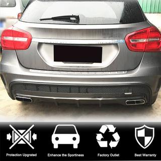 Diffusore posteriore paraurti per GLA45 AMG, Carbonio foto 2