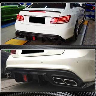 Diffusore posteriore paraurti per AMG-Line 2014-2016, Carbonio foto 3