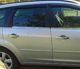 Ford Focus II 2005-2008 Coperture cromate per maniglie (4 pz, plastica) foto 3