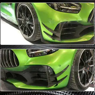 Estensioni paraurti anteriore V1 (per GT R 2016-2019, Carbonio) foto 4