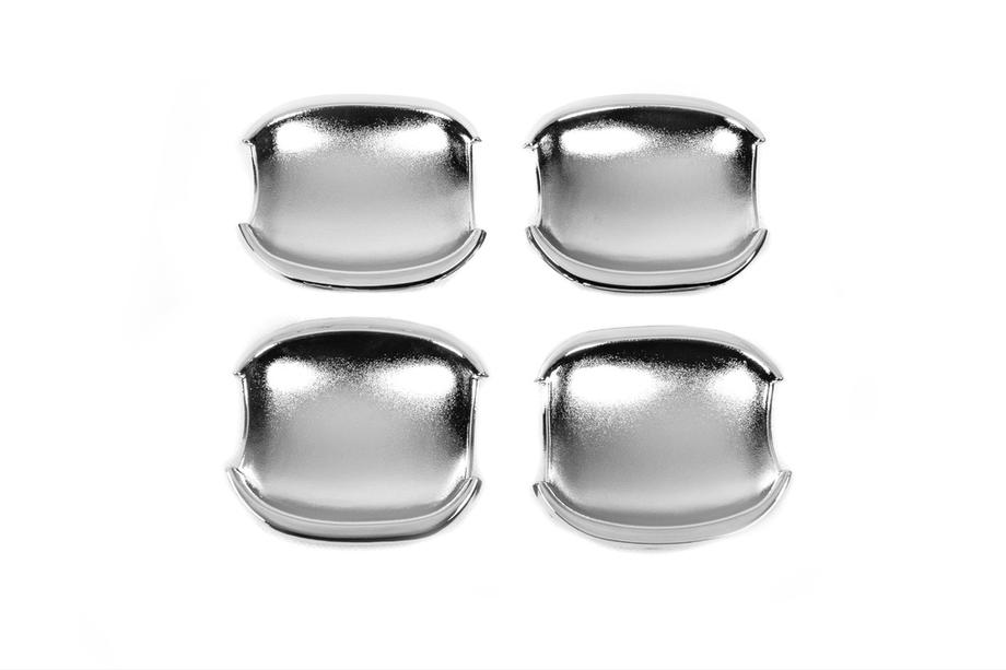 Ford Focus II 2008-2011 Coperture cromate per maniglie (4 pz, plastica) Foto 2
