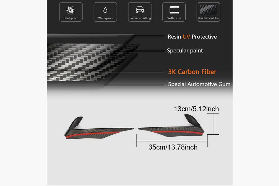 Mercedes SLS C197 2010-2014 Flap Paraurti Anteriore V2 (Carbonio) Foto 6