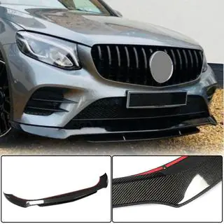 Labbro anteriore paraurti (per AMG-Line/GLC43 AMG, Carbonio) foto 1