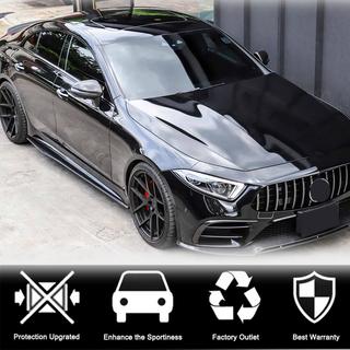 Minigonne Laterali V1 (per AMG/AMG-Line 2018-2020, Carbonio) foto 3