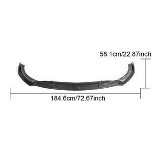 Labbro anteriore paraurti (per CLA45 AMG SD, Carbonio) foto 4