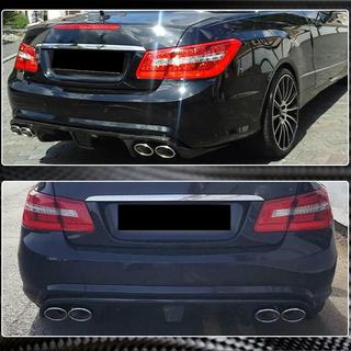 Diffusore posteriore per E63 AMG 2009-2013, Carbonio foto 3