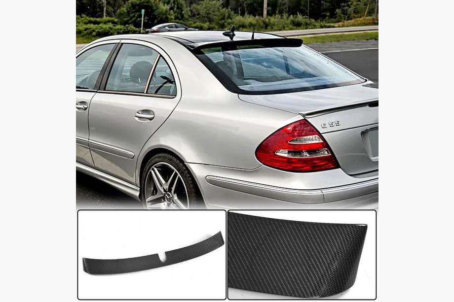 Mercedes E-сlass W211 2002-2009 Visiera Spoiler Posteriore (2002-2006, Carbonio) Image