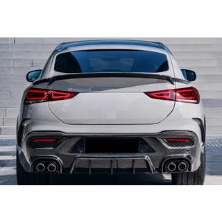Cover paraurti posteriore in carbonio per GLE 350/GLE450/GLE63 2019-2023 foto 3